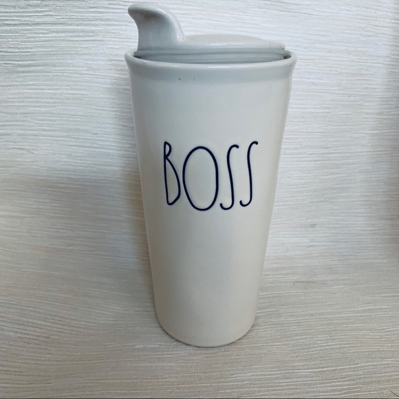 Authentic Rae Dunn Boss Tumbler - Picture 3 of 7